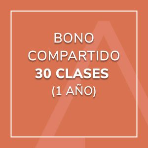 Bono Compartido 30 Clases (1 año)